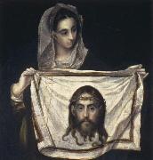 El Greco St Veronica  Holding the Veil Sweden oil painting artist